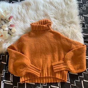 For Love & Lemon▪️Bubble Sleeve Sweater. Sz s